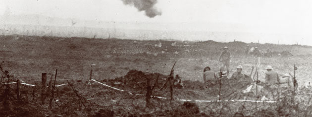 Les Canadiens à Vimy. [PHOTO : MDN/BIBLIOTHÈQUE ET ARCHIVES CANADA—PA001131]