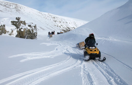 Le terrain n’a rien de facile. [PHOTO : ADAM DAY]