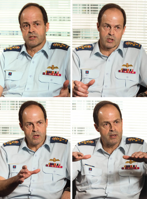 Chef d’état-major de la défense Tom Lawson  [PHOTO : DAN WARD]