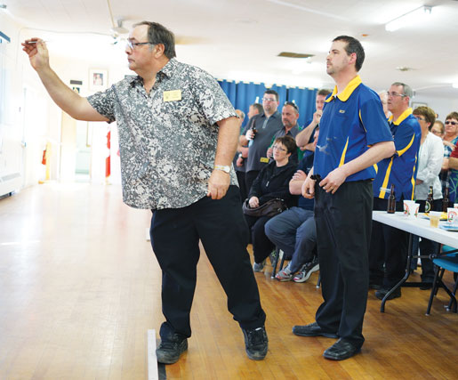 L’Ontarien John Verwey remporte le championnat chez les simples. [PHOTO : ADAM DAY]
