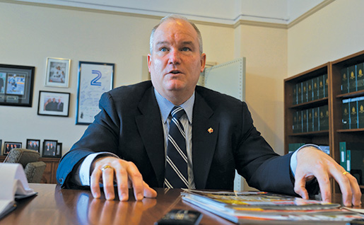 Ministre des Anciens combattants et député de Durham, Erin O’Toole [ADAM DAY]
