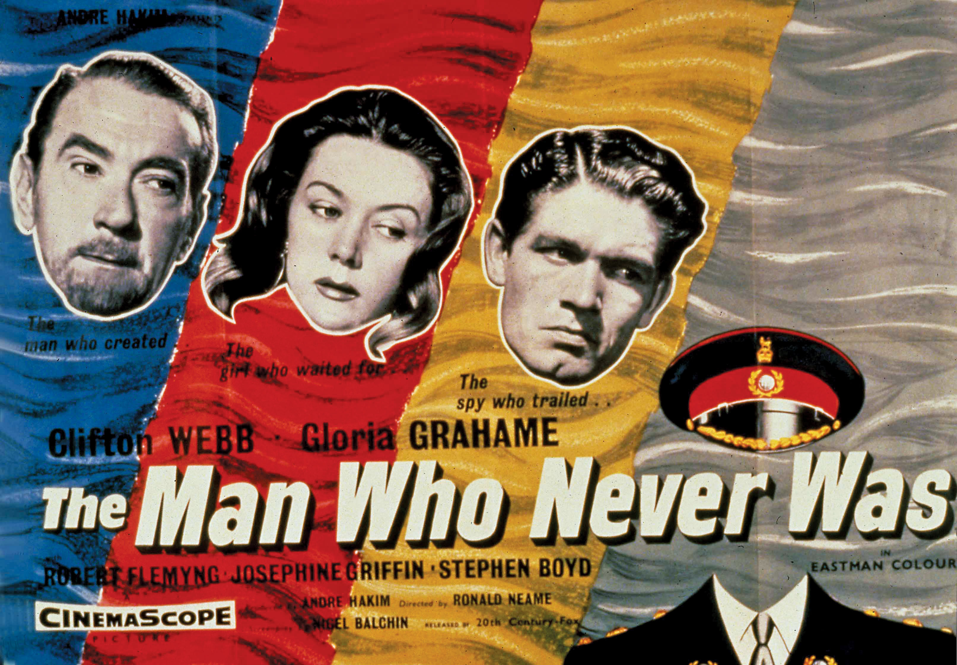 BKBM9K MAN WHO NEVER WAS, THE MWNW 001 POSTER